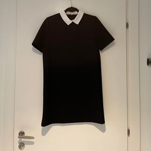 Casual Black & White Dress